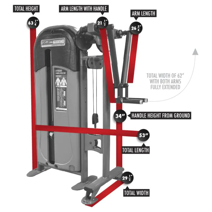 SelectEDGE Standing Lateral Raise 1113 Legend