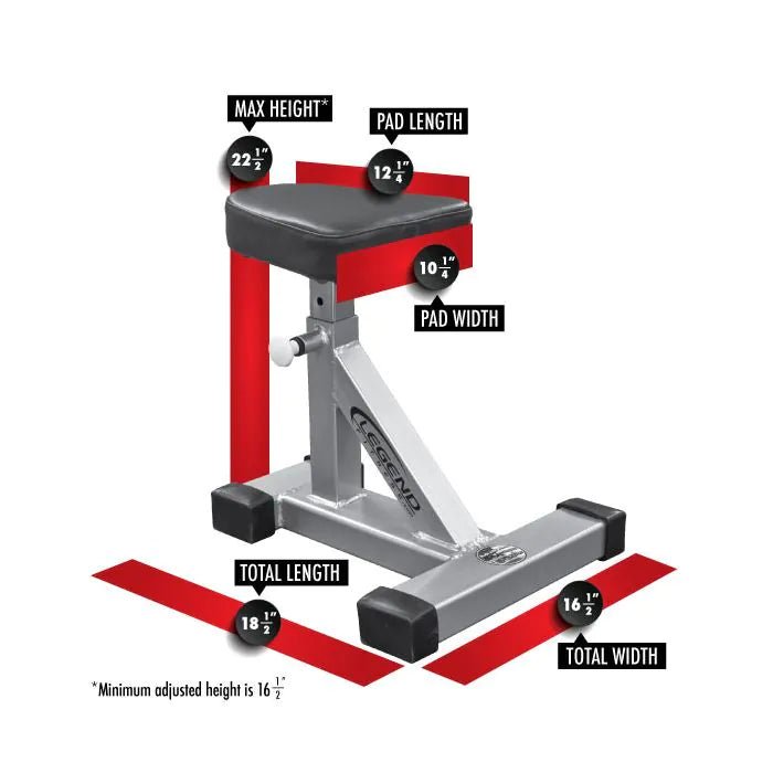 Squat Stool Box Squat Legend 3143