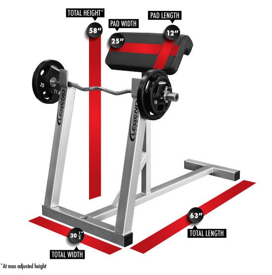 Standing Preacher Curl Bench - 3166 Legend