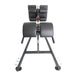 Close-up of TKO GHD split pad and adjustable footrest