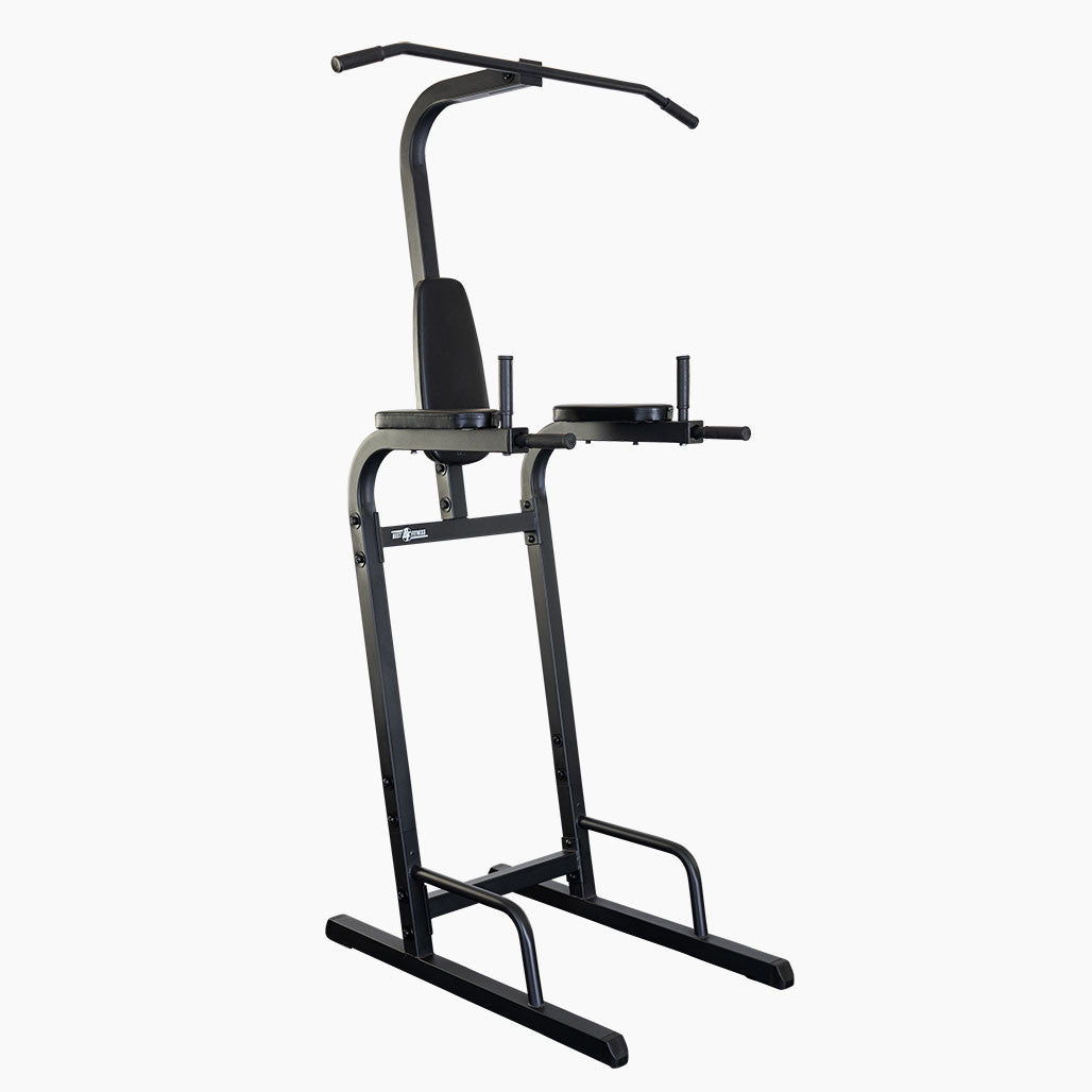 Premium Vertical Leg Raise Machines, VKR, Captain's Chair & Power Towers for Core & Upper Body Workouts