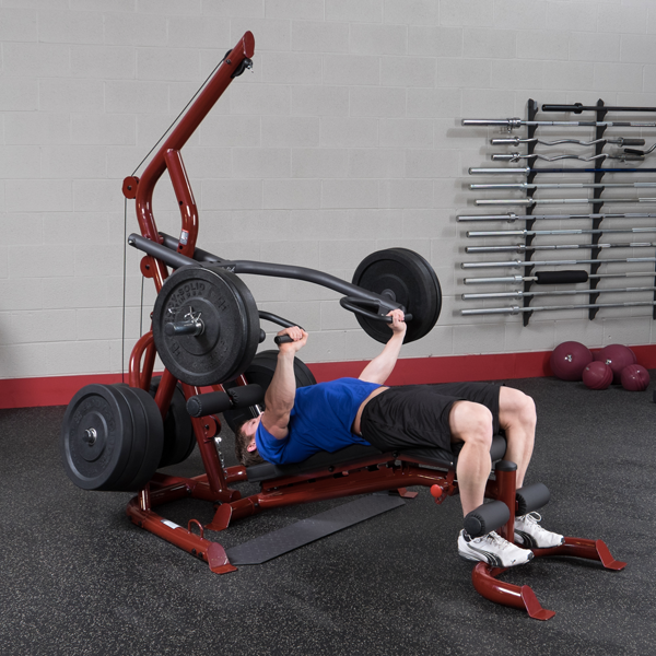 Corner Leverage Gym GLGS100 Black