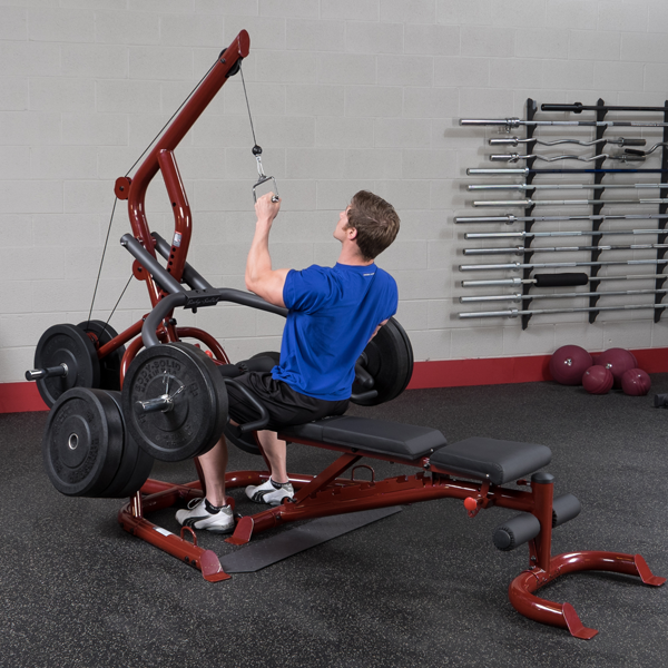 Corner Leverage Gym GLGS100 Black