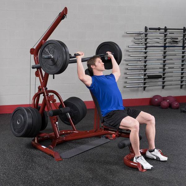 Corner Leverage Gym GLGS100 Black