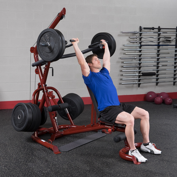 Corner Leverage Gym GLGS100 Black