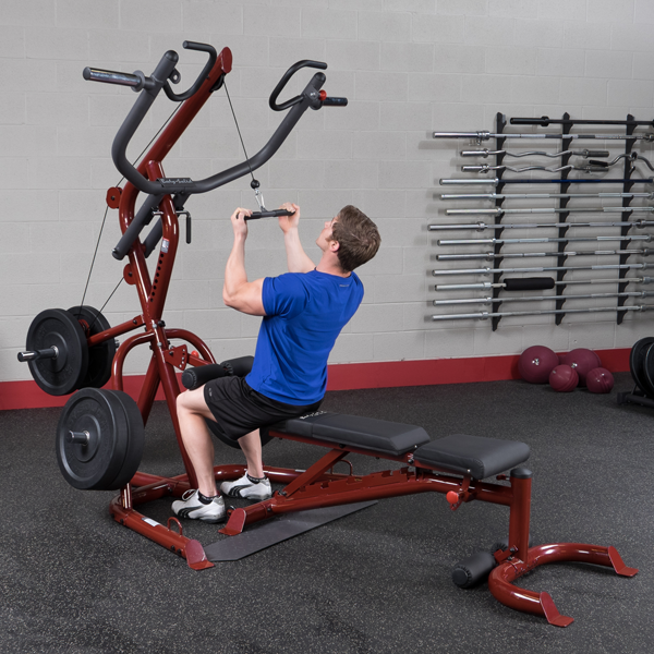 Corner Leverage Gym GLGS100 Black