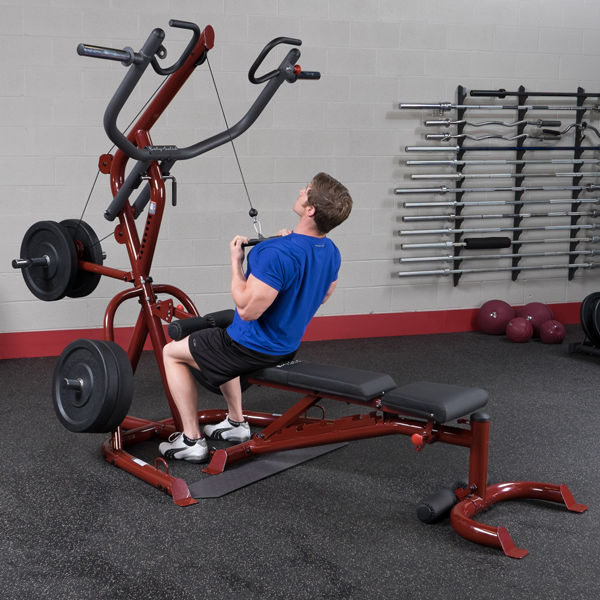 Corner Leverage Gym GLGS100 Black