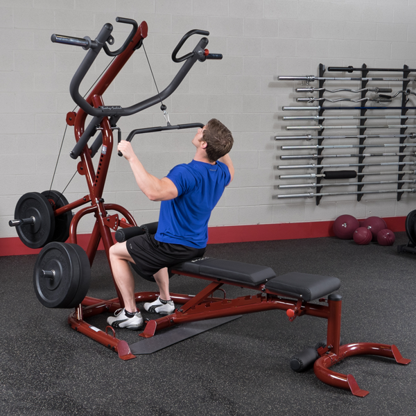 Corner Leverage Gym GLGS100 Black