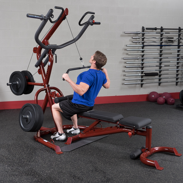 Corner Leverage Gym GLGS100 Black