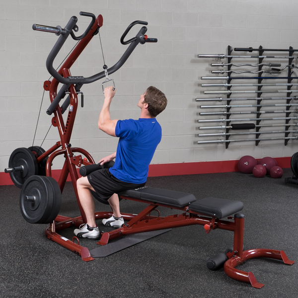 Corner Leverage Gym GLGS100 Black