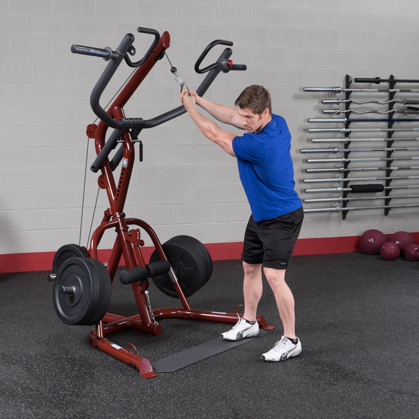 Corner Leverage Gym GLGS100 Black