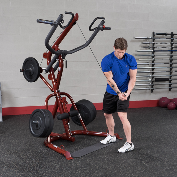 Corner Leverage Gym GLGS100 Black