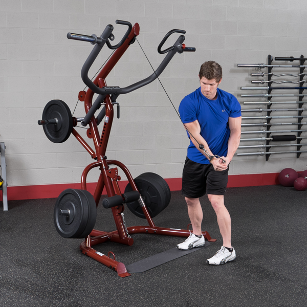 Corner Leverage Gym GLGS100 Black