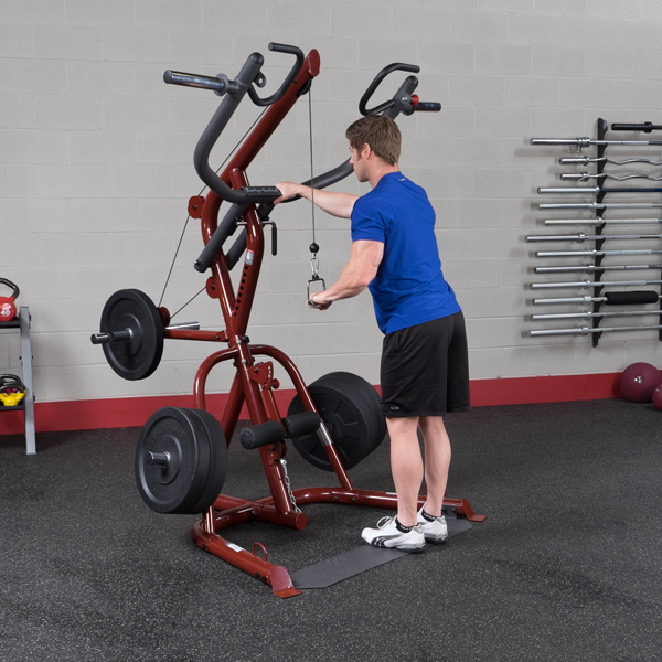 Corner Leverage Gym GLGS100 Black