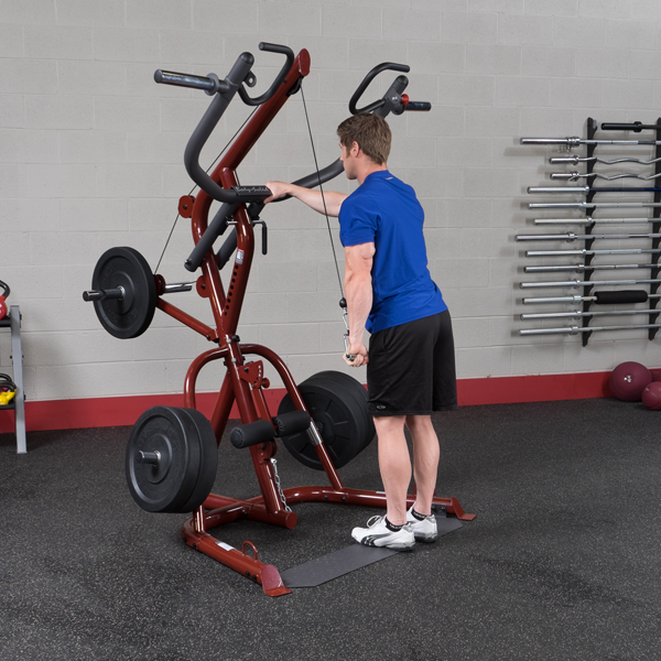 Corner Leverage Gym GLGS100 Black