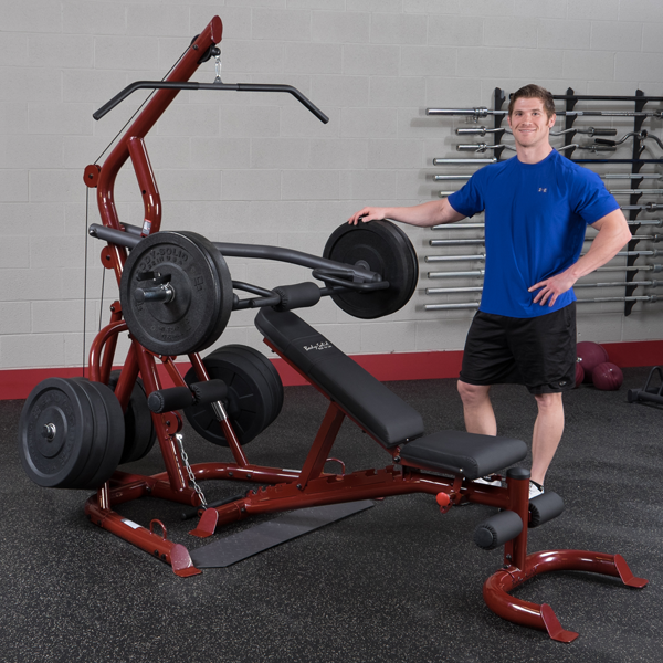 Corner Leverage Gym GLGS100 Black