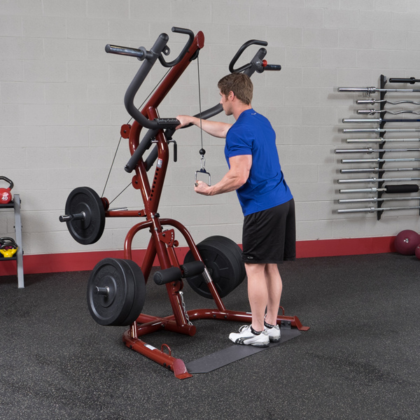 Corner Leverage Gym GLGS100 Black