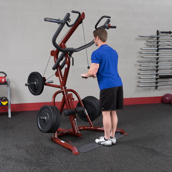 Corner Leverage Gym GLGS100 Black