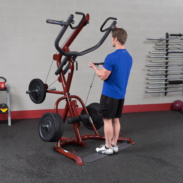 Corner Leverage Gym GLGS100 Black