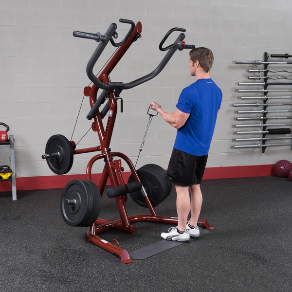 Corner Leverage Gym GLGS100 Black
