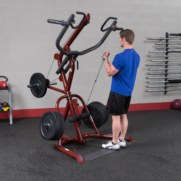 Corner Leverage Gym GLGS100 Black