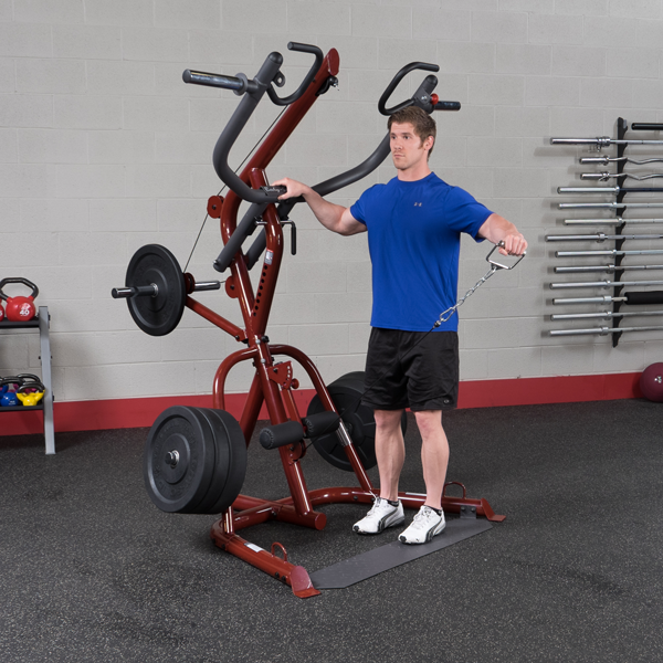 Corner Leverage Gym GLGS100 Black