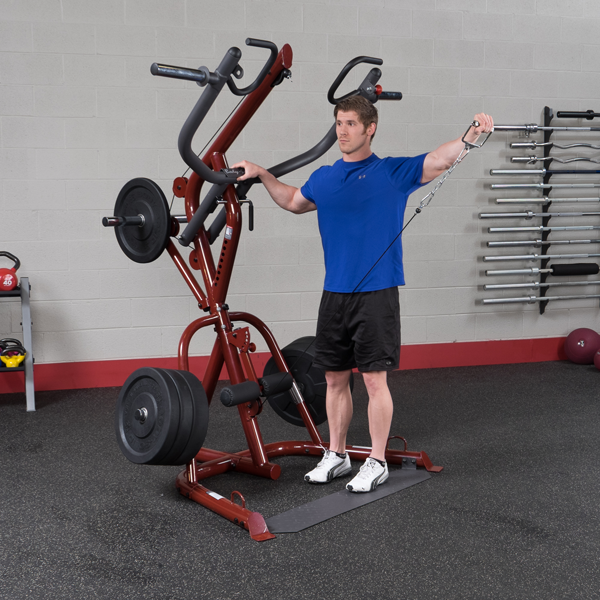 Corner Leverage Gym GLGS100 Black