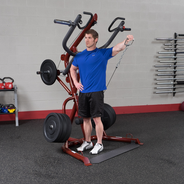 Corner Leverage Gym GLGS100 Black
