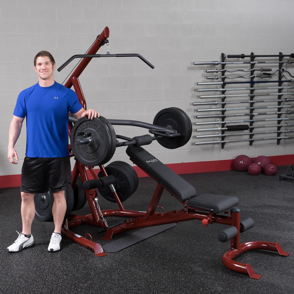 Corner Leverage Gym GLGS100 Black