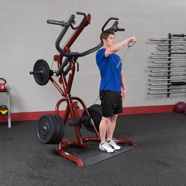Corner Leverage Gym GLGS100 Black