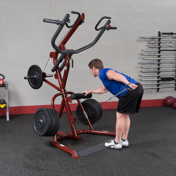 Corner Leverage Gym GLGS100 Black