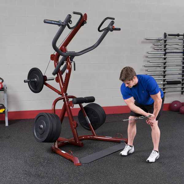 Corner Leverage Gym GLGS100 Black
