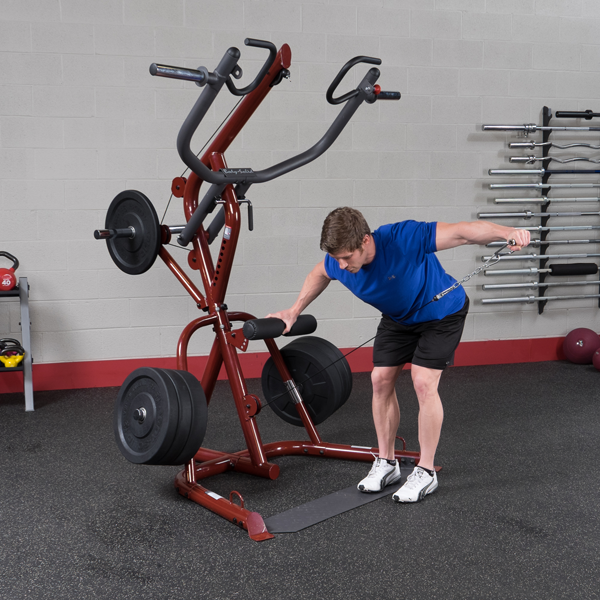 Corner Leverage Gym GLGS100 Black