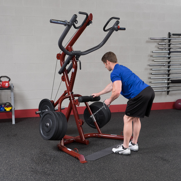 Corner Leverage Gym GLGS100 Black