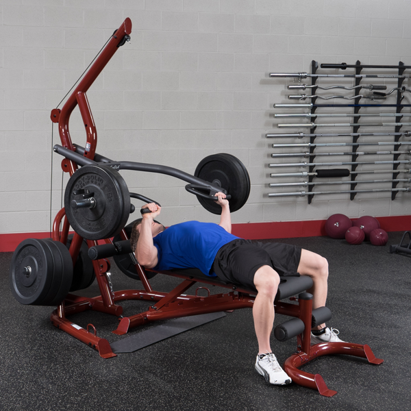 Corner Leverage Gym GLGS100 Black