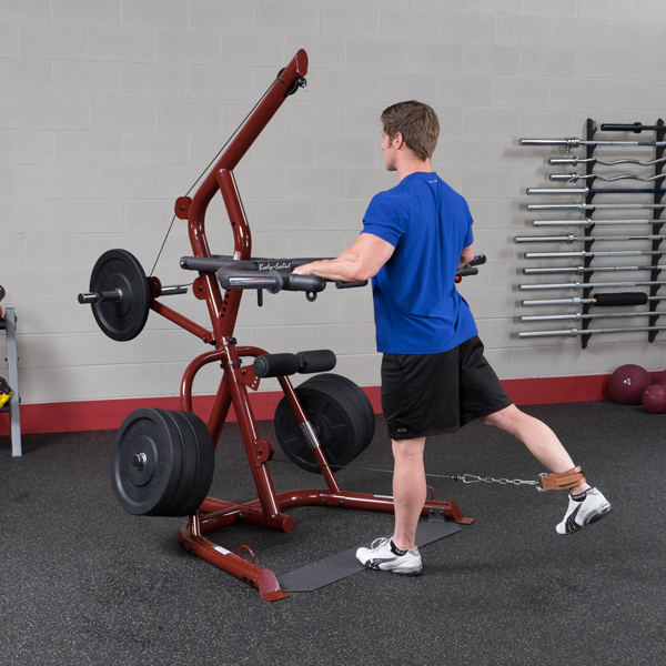 Corner Leverage Gym GLGS100 Black