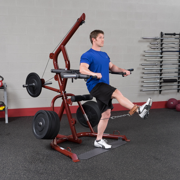 Corner Leverage Gym GLGS100 Black