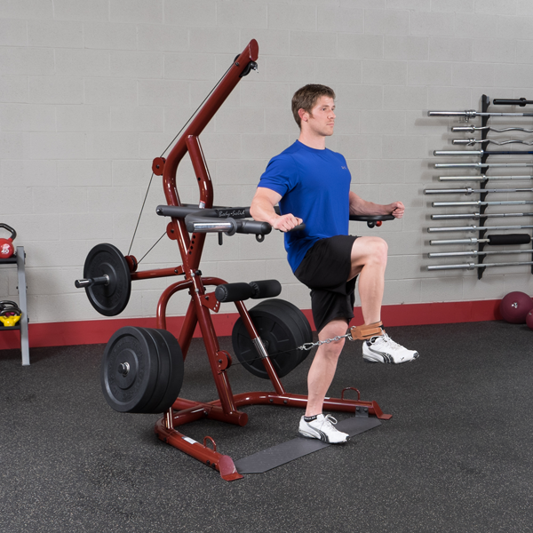 Corner Leverage Gym GLGS100 Black