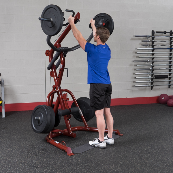 Corner Leverage Gym GLGS100 Black