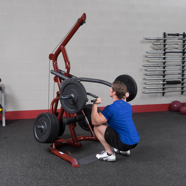 Corner Leverage Gym GLGS100 Black