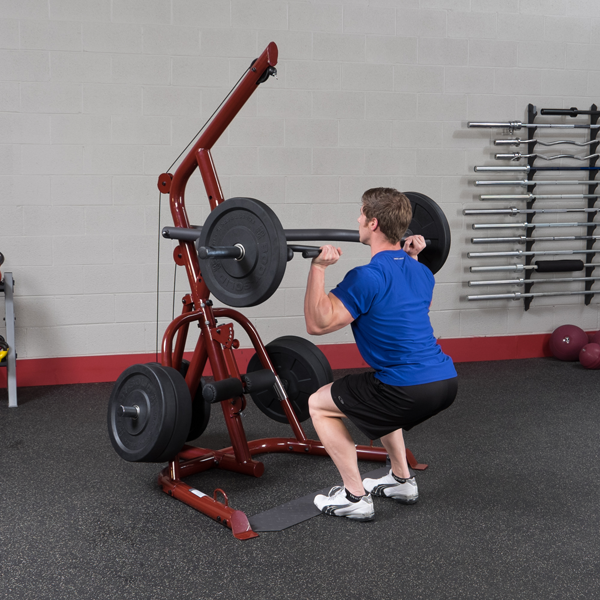 Corner Leverage Gym GLGS100 Black