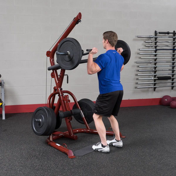 Corner Leverage Gym GLGS100 Black