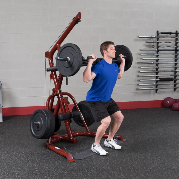 Corner Leverage Gym GLGS100 Black