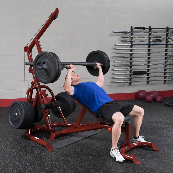 Corner Leverage Gym GLGS100 Black
