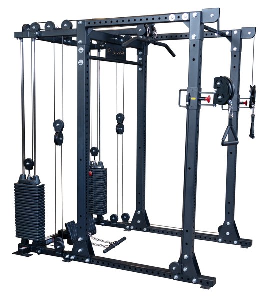 Body Solid Power Rack 3x3 GPR400 80" Power Cage