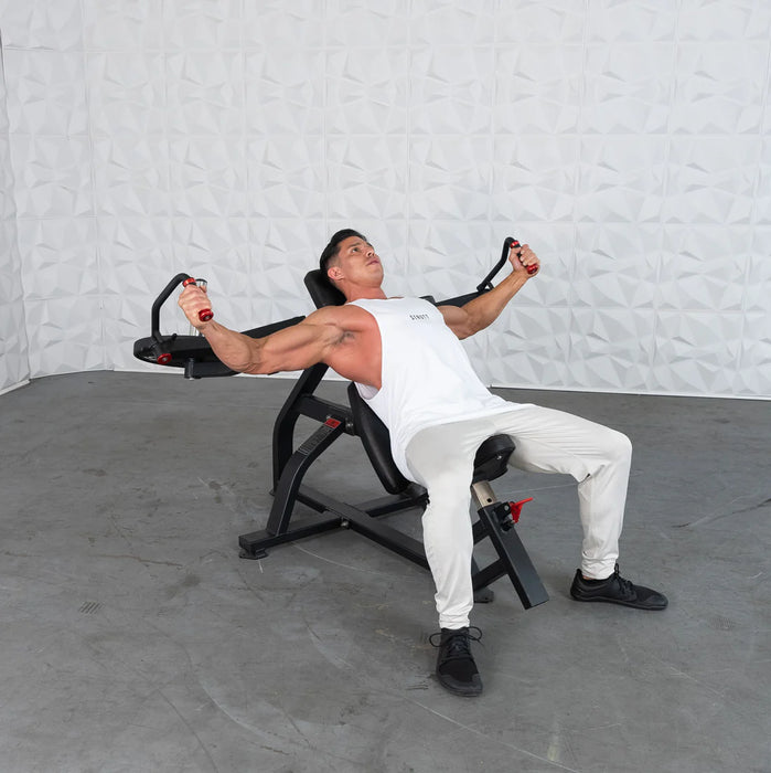 Incline Pec Fly Leverage Plate Loaded Incline Chest Fly