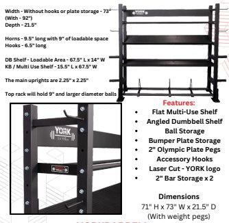 Multi Purpose Rack Commercial 69144
