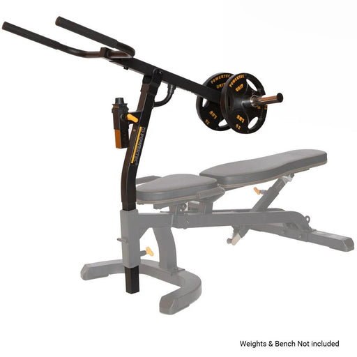 Dip Machine Attachment WB-DMA connected to Powertec Workbench