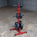 Best Fitness BFWT10 Olympic Weight Tree with Standard Barbell Weight Plates