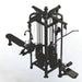 Hero image of Body-Solid Pro Clubline SJG100 4-Stack Jungle Gym showing four workout stations